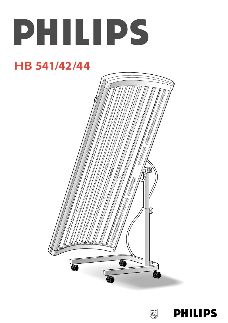 Page 1 of the manual User Manual Philips HB 544