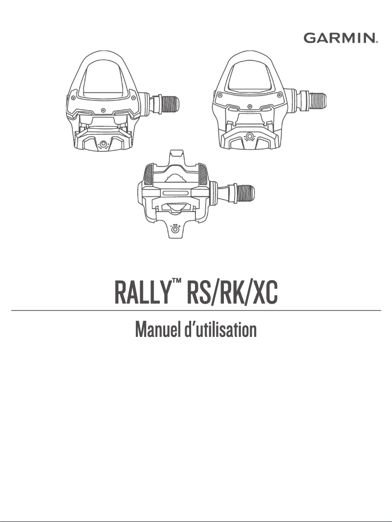 Page 1 of the manual User Manual Garmin Rally XC200