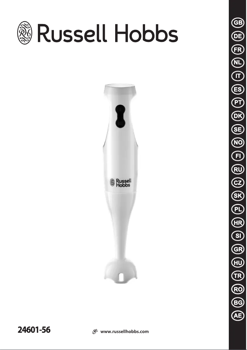 Page 1 of the manual User Manual Russell Hobbs 24601-56