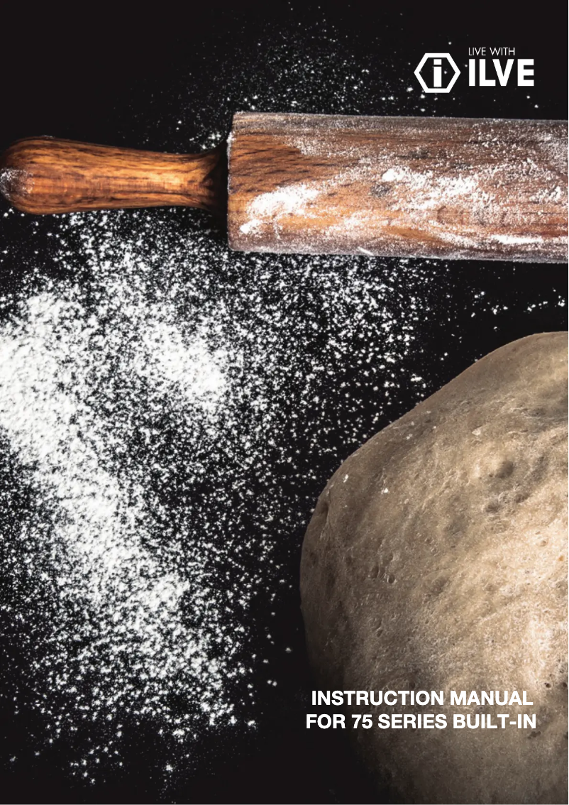 Page 1 of the manual User Manual Ilve 750SPYKTI