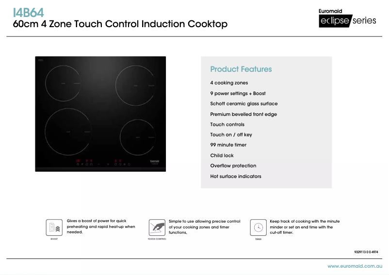 First page image of the manual for I4B64