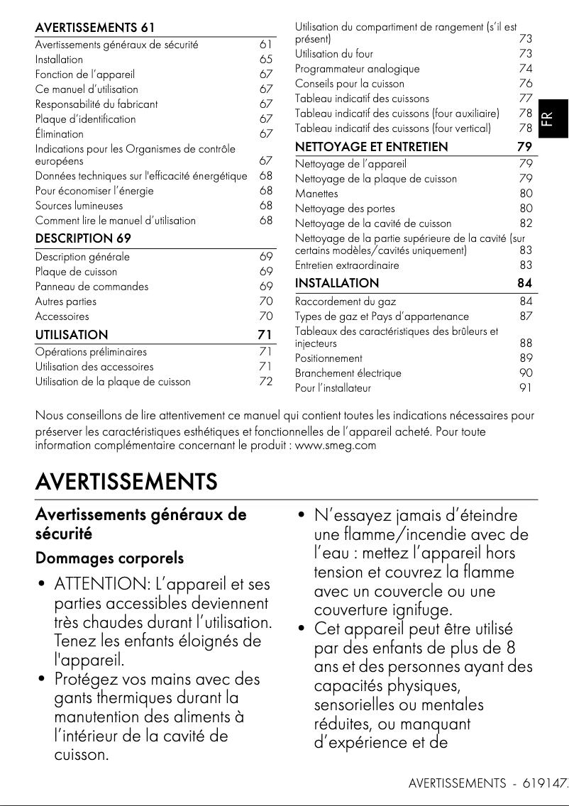 First page image of the manual for Concert CX93GMBL