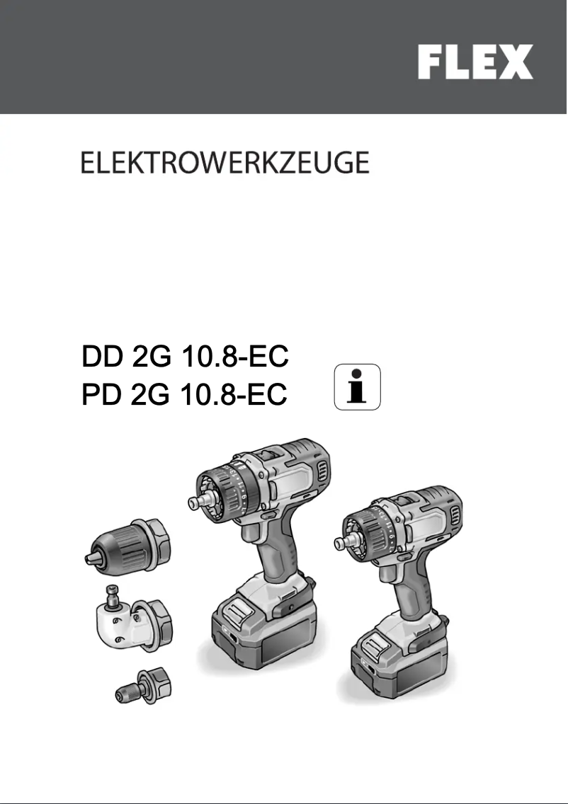 First page image of the manual for DD 2G 10.8-EC