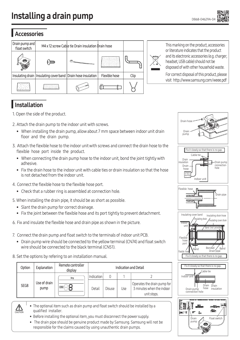 First page image of the manual for MDP-N047SNC0D