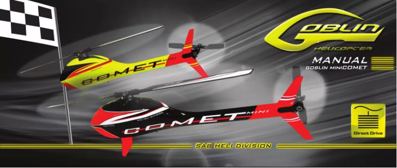 Page 1 of the manual User Manual SAB mini COMET