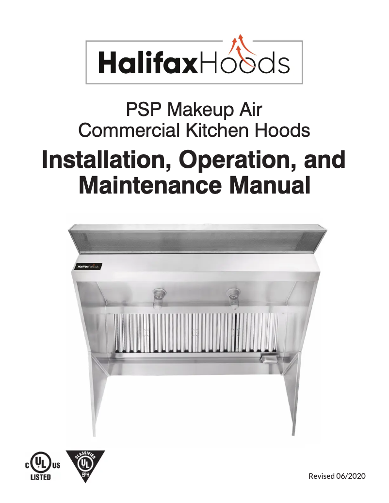 Page 1 of the manual User Manual Halifax LPSHP1248