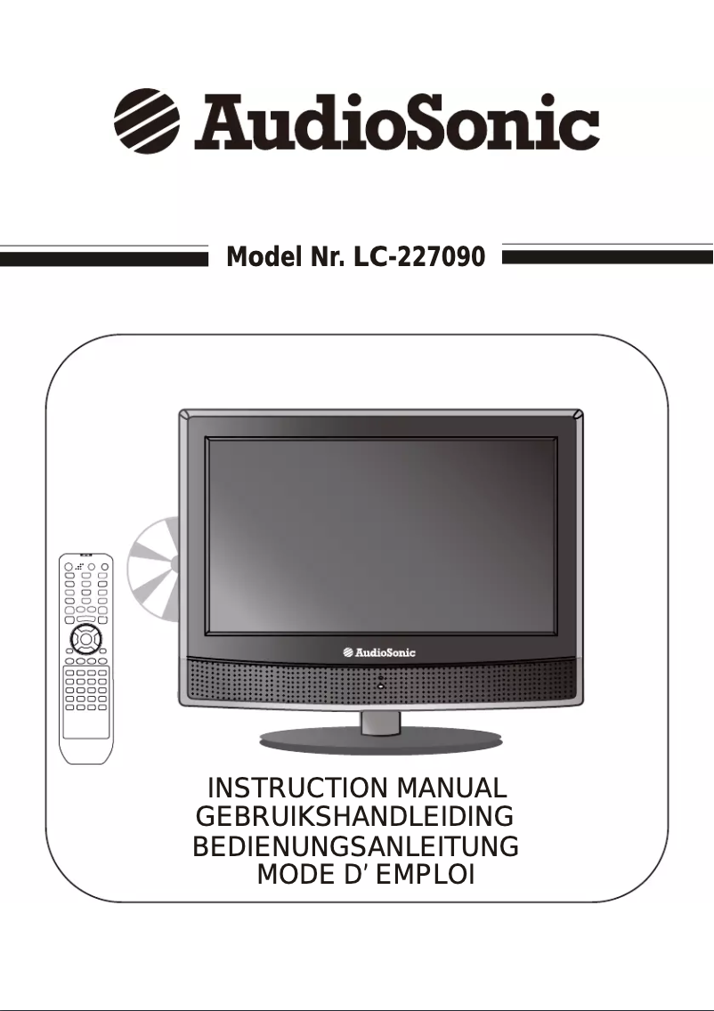 First page image of the manual for LC-227090