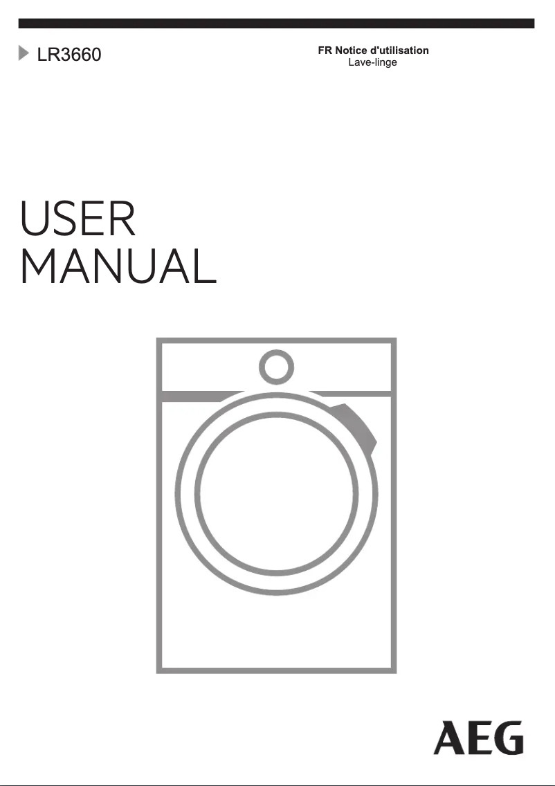 Page 1 of the manual User Manual Electrolux LR3660