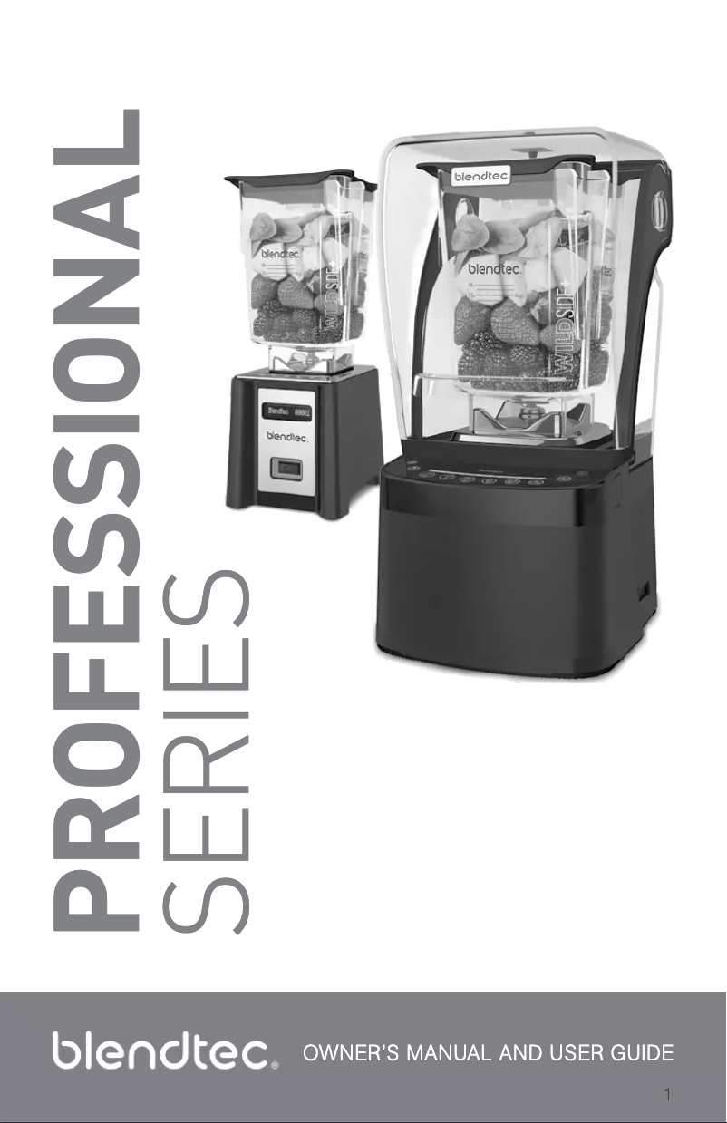 Image de la première page du manuel de l'appareil Professional 750