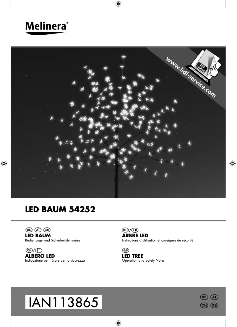 First page image of the manual for IAN 303708