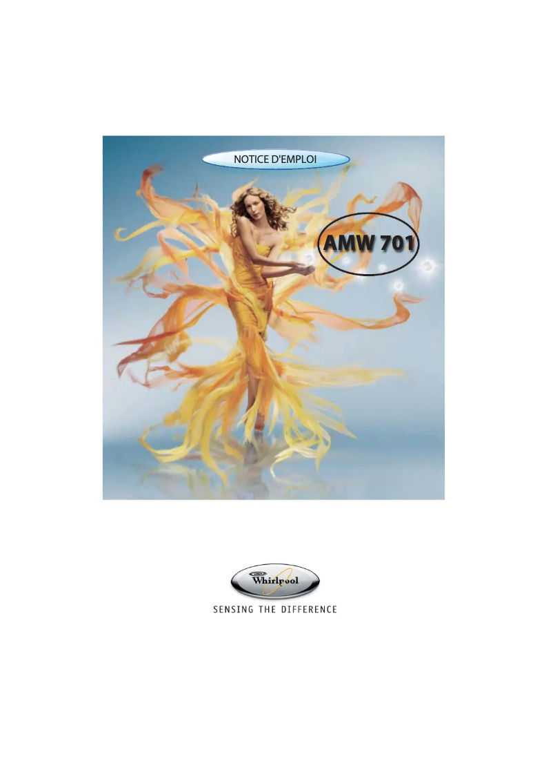 First page image of the manual for AMW 701 IX