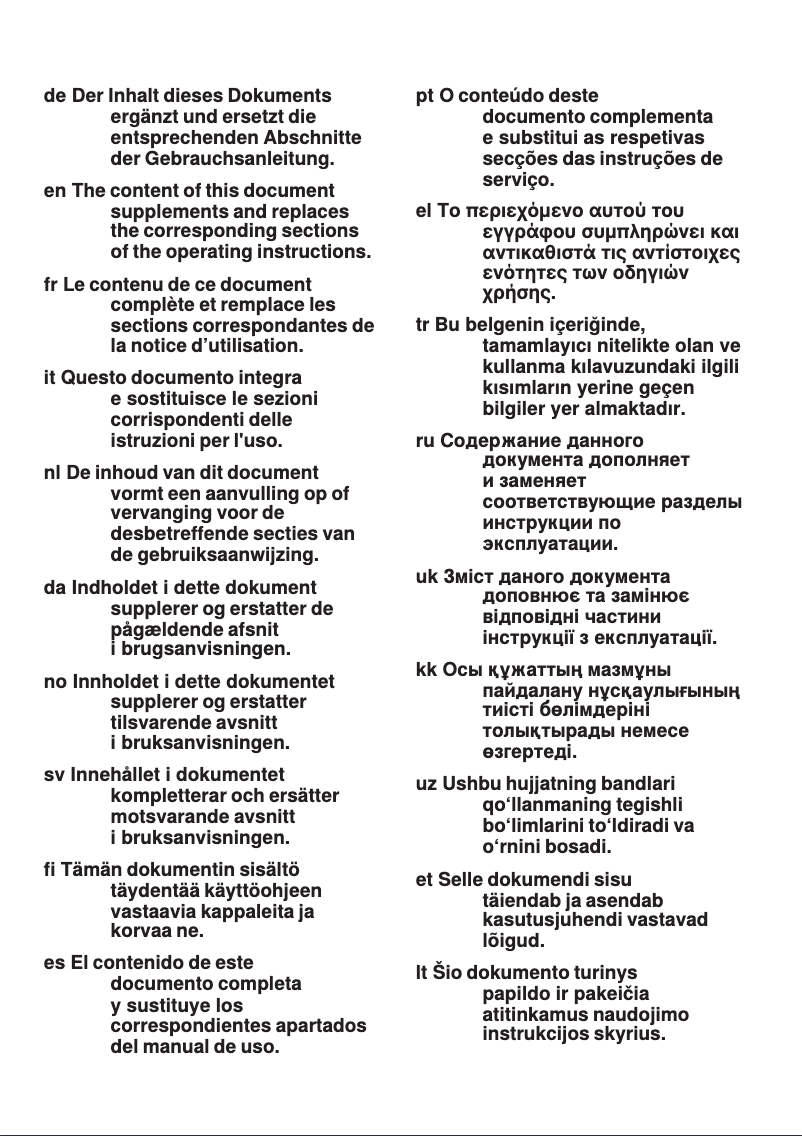 Page 1 of the manual Instruction Manual Neff K1514X7GB