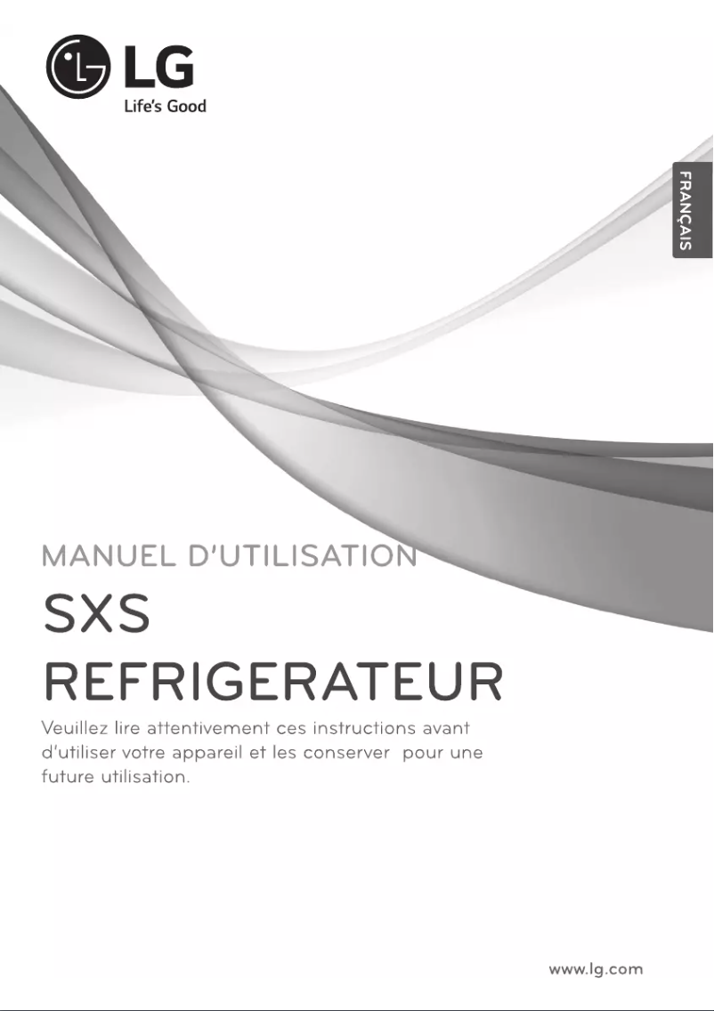 Page 1 of the manual User Manual LG GSP545PZQZ