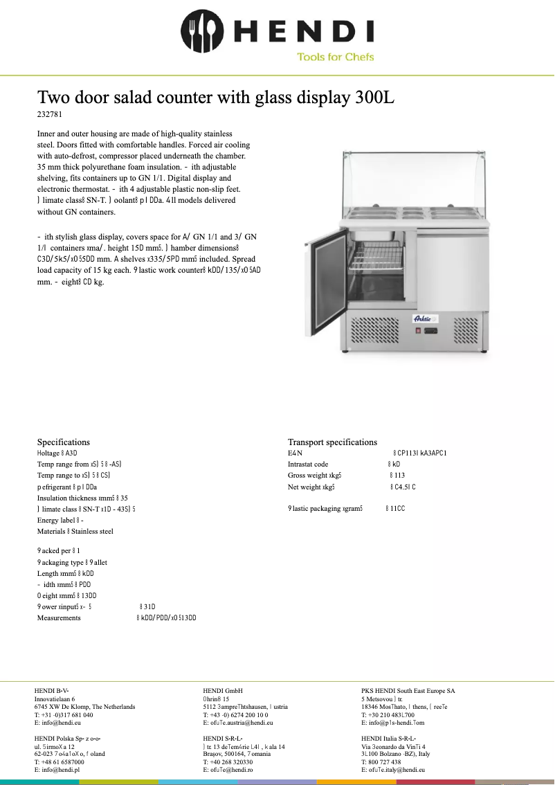 First page image of the manual for 232781