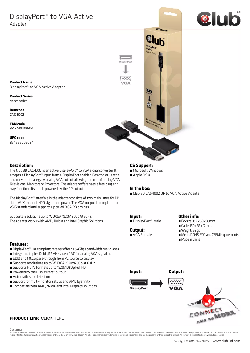 Image de la première page du manuel de l'appareil CAC-1002