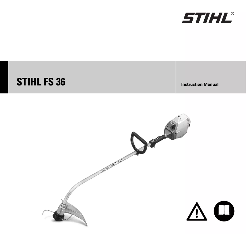 Page 1 of the manual User Manual Stihl FS 36