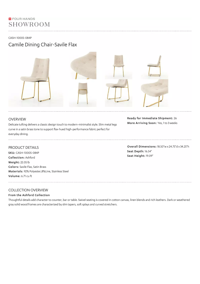 First page image of the manual for CASH-10005-084P