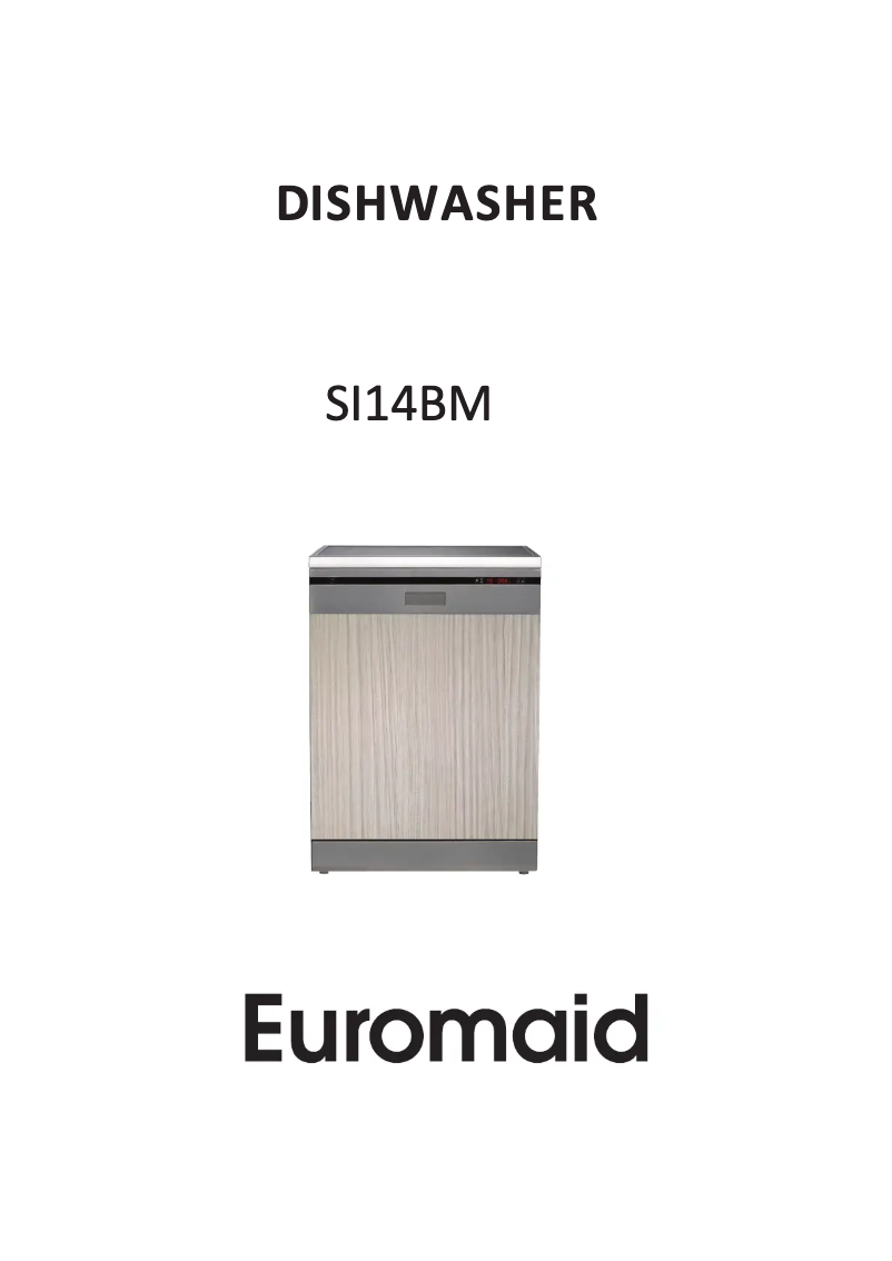 First page image of the manual for FI14BM