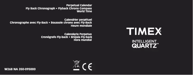 Page 1 of the manual User Manual Timex Waterbury TW2R43200VQ