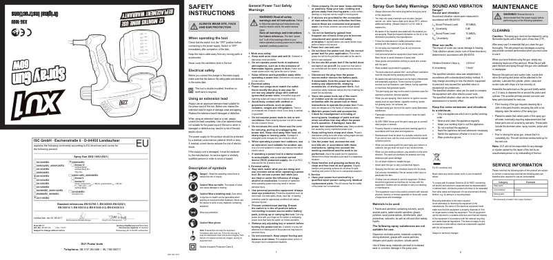 Page 1 of the manual User Manual XU1 XSG-100U