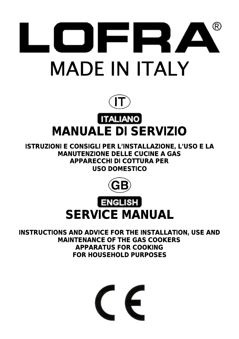 First page image of the manual for MT86MF/C