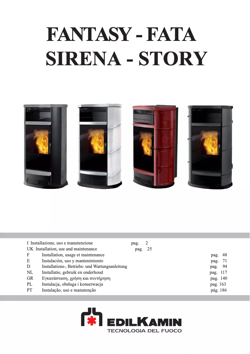 First page image of the manual for SIRENA