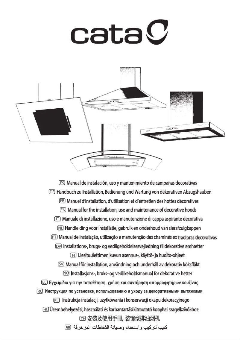 First page image of the manual for CK 6000 BK
