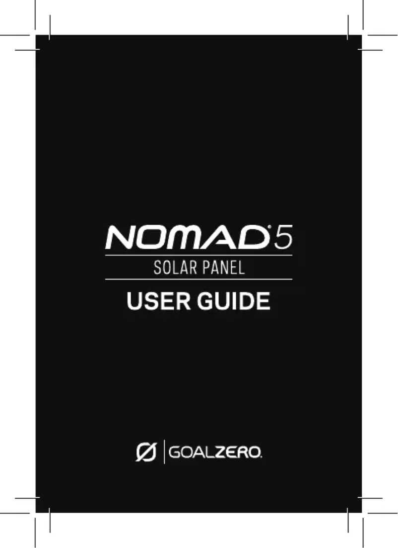 Image de la première page du manuel de l'appareil Nomad 5