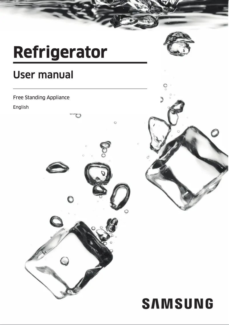 Page 1 of the manual User Manual Samsung SRLX4100N