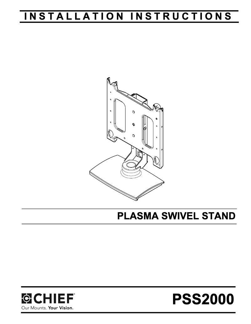 First page image of the manual for PSS2000