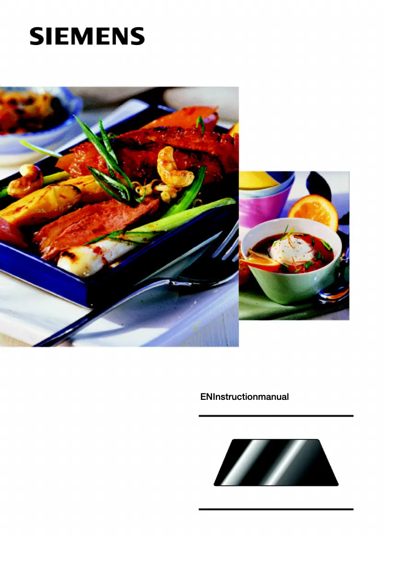 Page 1 of the manual User Manual Siemens EH77S501