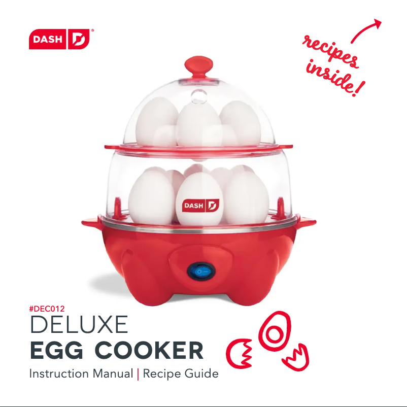 Page 1 of the manual User Manual Dash Deluxe DEC012BK