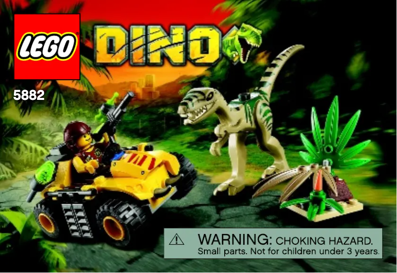 First page image of the manual for Dino 5882