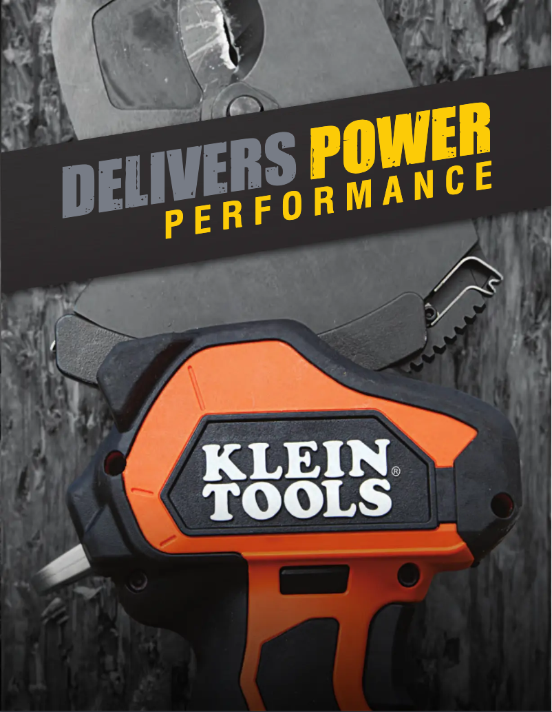 Page 1 of the manual Brochure Klein Tools BAT20-G2