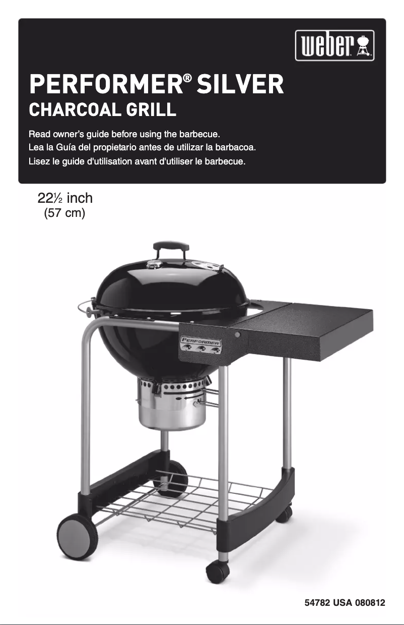 First page image of the manual for Performer Silver