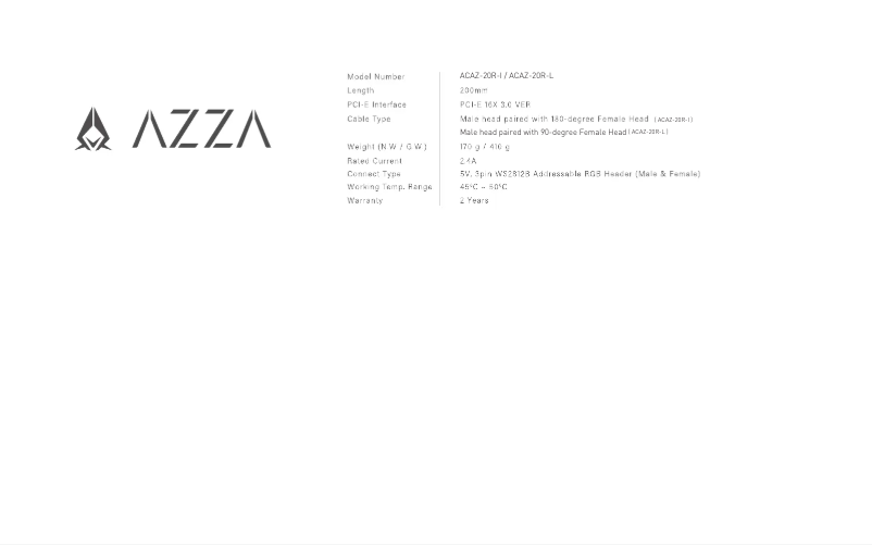 First page image of the manual for ACAZ-2OR-I