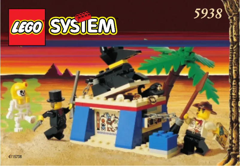 First page image of the manual for Adventurers 5938