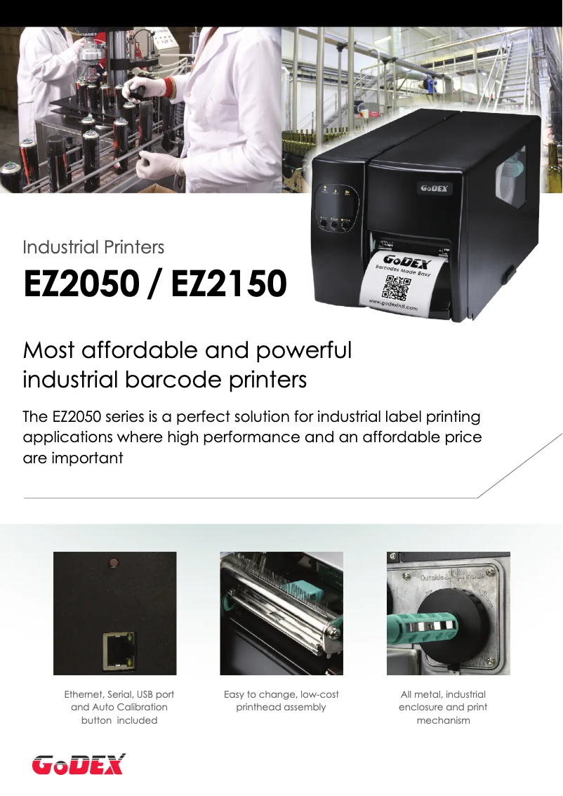 First page image of the manual for EZ2050