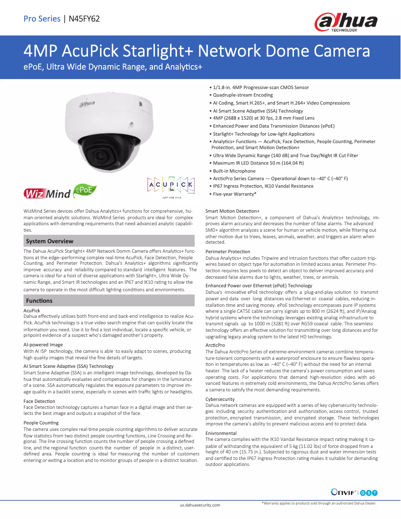 First page image of the manual for N45FY62