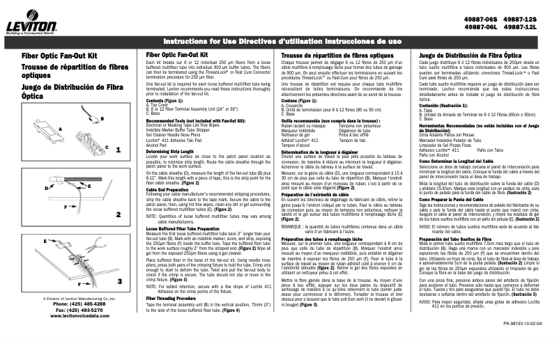 First page image of the manual for 49887-6L