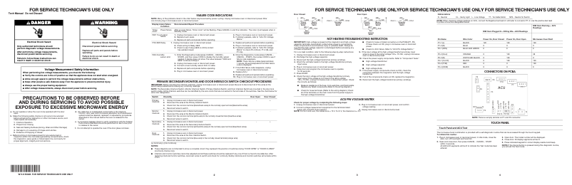 Page 1 of the manual Technical Sheet KitchenAid KMBT5011KSS