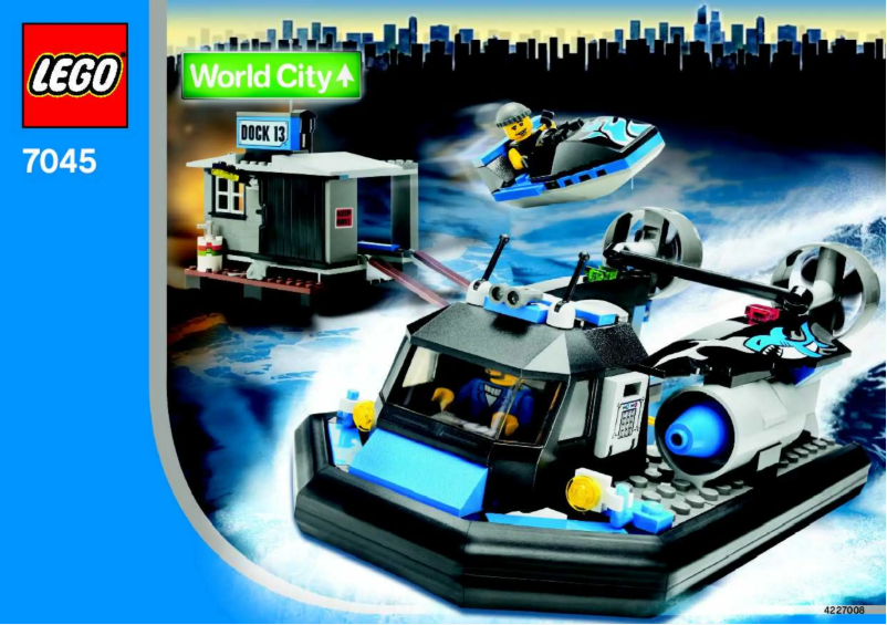 First page image of the manual for Hovercraft Hideout