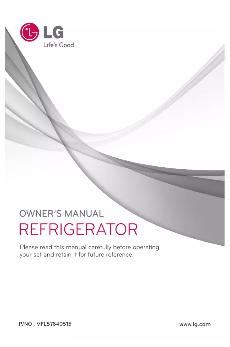 Page 1 of the manual User Manual LG GL-298PNQ5