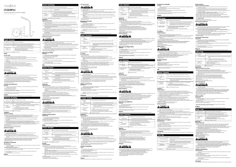 First page image of the manual for LTLGQ3M1WT