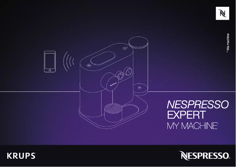 Image de la première page du manuel de l'appareil Nespresso Expert YY2794