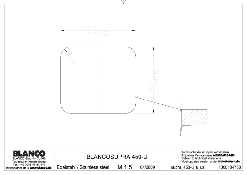 Image de la première page du manuel de l'appareil SUPRA 450-UB