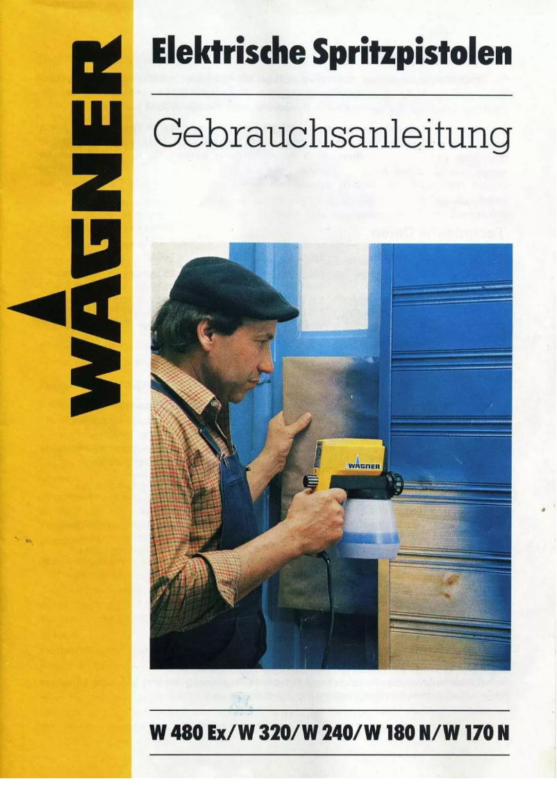 First page image of the manual for W 180 N