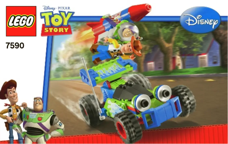 First page image of the manual for Woody and Buzz to the Rescue