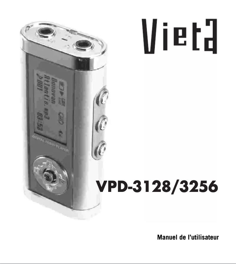 First page image of the manual for VPD-3128