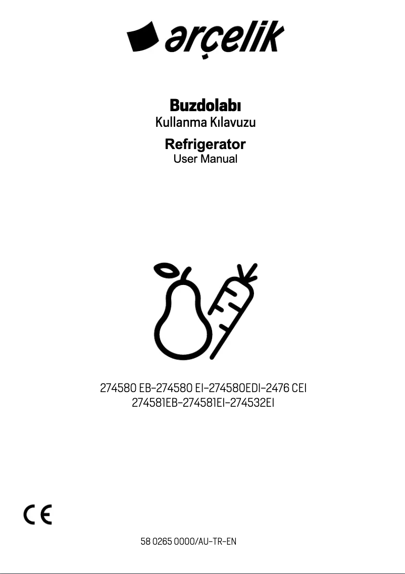 First page image of the manual for 274580 EDI